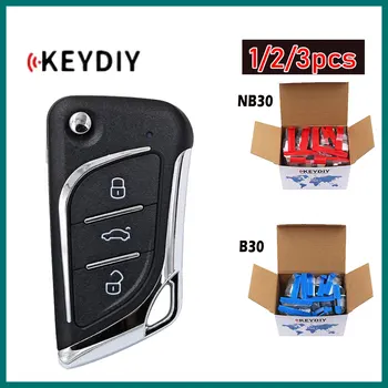 1/2/3pcs KEYDIY B30 NB30 Univerzalno KD Daljinski Ključ, 3 Gumbi, Multi-funkcijske Avto Daljinski Ključ za KD900 URG200 KD200 Mini KD-X2