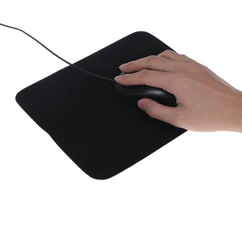 1 Kos Visoke Kakovosti Gaming Mouse Pad 24*20 cm Antislip Hitrost/nadzor na Daljavo Rob Črni Mouse Pad Desk Pad