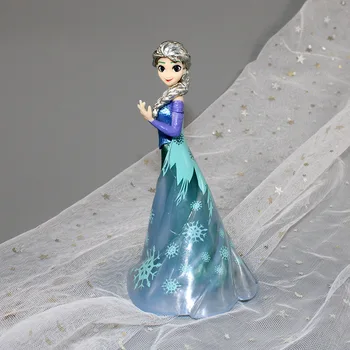 15 CM Disney Risanke GK Zamrznjene Elsa Princesa Pvc Dejanje Slika Zbirateljske Model Okraski Figur Lutka Igrače Darilo Za Otroke