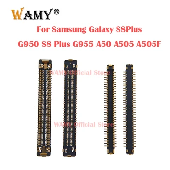 2-10pcs Polnilnik USB Polnjenje Dock Vmesnik FPC Priključek Za Samsung Galaxy S8Plus G950 S8 Plus G955 A50 A505 A505F Plug Odbor 64Pin