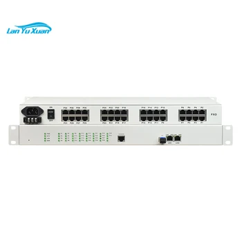 30 Kanal Lonci Fxs TDM na IP Pretvornik Voice over Ethernet IP Pretvornik