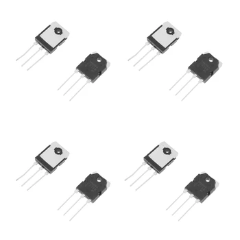 4Pair A1941 + C5198 10A 200V Ojačevalnik Silicij Tranzistor