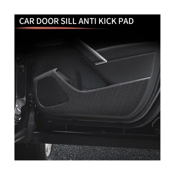 Avto Liči Usnje Vrata Protector Ploščica Vrata Plank Anti-Kick Pad Anti-Umazano Mat Kritje za Toyota Corolla Križ 2022+ RHD
