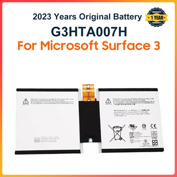 G3HTA007H G3HTA003H Baterija Za Microsoft Surface 3 1645 1657 Serija Tablet PC 1ICP3/96/91-2 3.78 V 7270mAh 27.5 WHAh