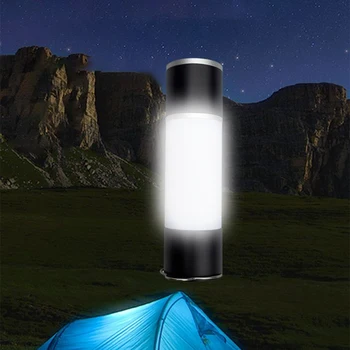 Kamp Svetilka LED Aluminija Zložljive Svetilka Z Večnamensko Polnilna Zložljive Svetilka Namizna Svetilka