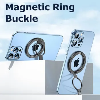 Magnetni Nosilec za Telefon, Magnet Obroč Stojalo Podpora Za IPhone 11 12 13 14 15 pro Max Kovinski Nosilec Oporo Izmenljivi Nosilec za Telefon