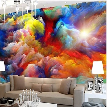 po meri Luksuzni 3d ozadje za stene, 3 d steno stensko de papel parede Oblak fotografija ozadje art de papel parede doma odlikovanja