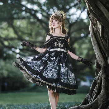 Prvotni načrt Lolita Temno jsk Mehko dekle povodcem obleko dekle