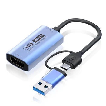 USB Avdio Zajem Video Kartica HD Zajem Kartice Igre v Živo Snemanje Video Zbiralec