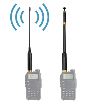 Visoki Dobički Antena HA04 144/430MHz Dual-Band UHF+VHF za RT5R RT6 RT7 RT29 Radio