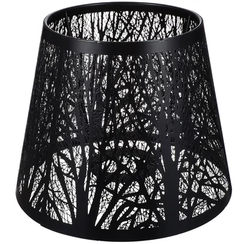 Votlo Drevo Shadow Lampshade Ustvarjalne Sodobnih Kovinskih Stropni Lestenec Svetlobe Kritje Namizne Svetilke Zajema Zamenjavo