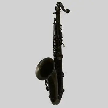 Vroče Prodajo Tenor Saksofon Medenina Prevlečeno Black Bb Tune Profesionalni Glasbeni instrument, Z ohišjem, ki je ustnik Brezplačna Dostava