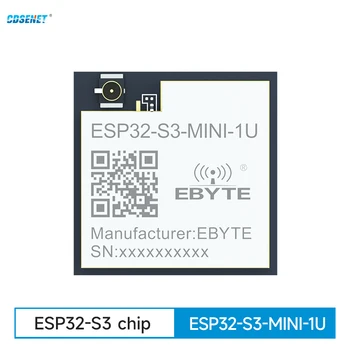 WIFI Bluetooth ESP32 Dual Core MCU Serijska Vrata Brezžični Modul CDSENET ESP32-S3-MINI-1U Nizke Moči IPEX Za Pametni Dom Industrijske
