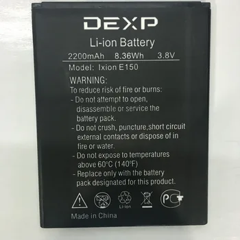 100% Nov 2500mAh Ixion E150 Baterija Za DEXP Ixion E150 Dušo Mobilnega Telefona baterije+številko za sledenje