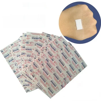 160PCS Pregleden Band Aid Nepremočljiva Hemostatic Lepilo Povoj Otrok Zaščitna Nalepka Sili Kit za Prvo Pomoč Bandaid