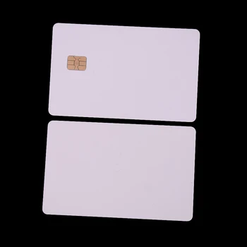 5 Kos Belega Stik Sle4428 Chip Smart IC Prazno PVC Kartice Z SLE4442 Čip Prazen Pametno Kartico, se Obrnite na IC Card