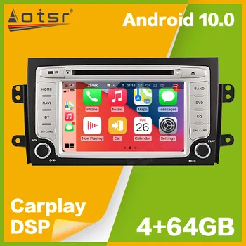 Android10 PX5/PX6 Carplay Avto Player, GPS Navigacija Za SUZUKI SX4 2006-2012 Auto Stereo Multimedijski Predvajalnik, Vodja Enote brez zemljevida