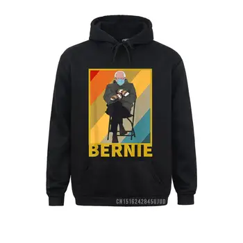 Bernie Sanders Palčniki Sedel Otvoritev Meme Puloverju Noro Sweatshirts Jeseni Hoodies Za Študente Najnovejši Kul Sweatshirts