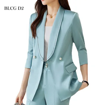 BLCG D2 Jopič Ženske Plus Velikost Visoke Kakovosti ženski Blazer korejskem Slogu ženska Oblačila BL07845