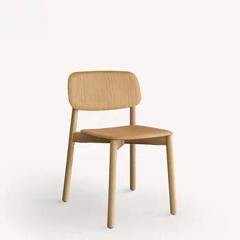 Danski oblikovalec stola Nordijska jedilni stol je lahko zložene masivnega lesa knjigo stol