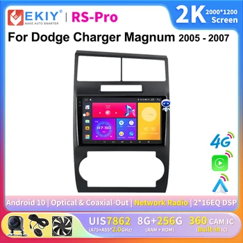 EKIY 2K Zaslon CarPlay avtoradia Za Dodge Charger Magnum 2005 - 2007 Android Avto Večpredstavnostna GPS Igralec Autoradio Navigacija 4G