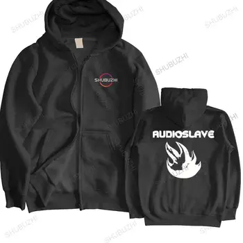 Modne blagovne znamke majica mens svoboden kul stil ulične hoodies Audioslave - Klasičen Logo Majica Črna Bela Smešno priložnostne hoody