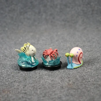Morskih živalskih modelih ornamentscartoon živali Rakovice Polž Ribe waiwai