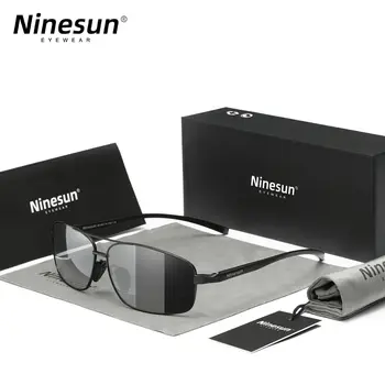 Ninesun Moda Aluminija Polarizirana sončna Očala Photochromic sončna Očala UV400 Za Moške/Ženske Zaščita Oči Očala