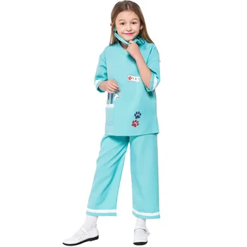 Otroški Zdravnik Poklicnih Izkušenj Igre Kostum Dan Otrok Veterinarski Uspešnosti Oblačila za Otroke COS Oblačila
