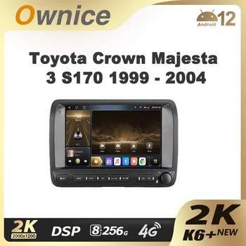 Ownice K6+ 2K za Toyota Krono Majesta 3 S170 1999 - 2004 Avto Radio Multimedijski Predvajalnik Videa Navi Stereo GPS, Android 12 Ne 2 Din