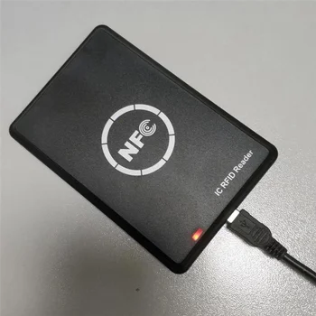 RFID kopirni stroj Duplicator Keyfob NFC Bralnik Pametnih Kartic, Pisatelj, 13.56 MHz Šifrirana Programer USB tekočina iz EM4305 Kartico Oznako Izvod