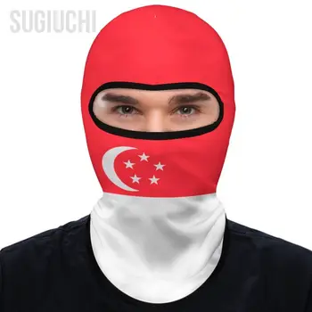 Singapur Zastavo Na Prostem Kul Zaščito Pred Soncem Motocikel Masko Moto Biker Veter Skp Masko Zamašek Windproof Izposoja Kolesarske Pokrivala