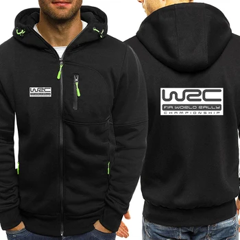 Svetovnem Reli Prvenstvu WRC 2023 Moških Novo Pomlad Barva Zadrgo Kapuco Slim Fit Majica Jakno Plašč Priložnostne Jopico Vrh