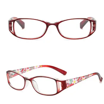 Udobno Cvetje Elegantno Prenosno Zaščito Za Oči Obravnavi Očala Anti-Modra Svetloba Očala Ultra Lahek Okvir