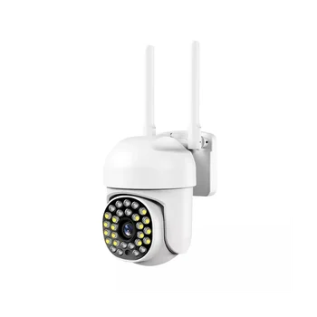 Varnostne Kamere z Reflektorji Barva Night Vision Žično nadzorna Kamera, Brezžični WiFi Plug-in Kamere