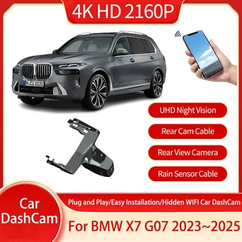 Za BMW X7 G07 2023 2024 2025 4K HD Dash Cam Nove Zanke Video Pomnilnika Kartico HD, širokokotni Avto Obračanje Fotoaparat Avto Auto Dodatki