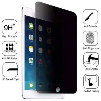 Zasebnost Kaljeno Steklo Za Apple iPad Zraka 3 2 Mini 5 4 2019 Anti Vohun Screen Protector Za iPad Pro 9.7 10.5 11 Tablet