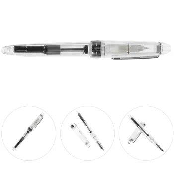 Črnilo Absorber Nalivno Pero, Kaligrafija, Ki Uveljavljajo Pero Multi-Funkcijo Pero Pregleden Nalivno Pero
